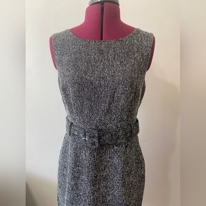 Banana Republic belted shift dress